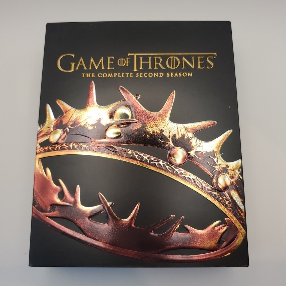 Game Of Thrones The Complete Second Season 2 Blu Ray 5 Disc Set W/ Digital‎ Copy